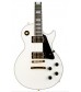 Alpine White  Cibson Custom C-Les-paul Custom